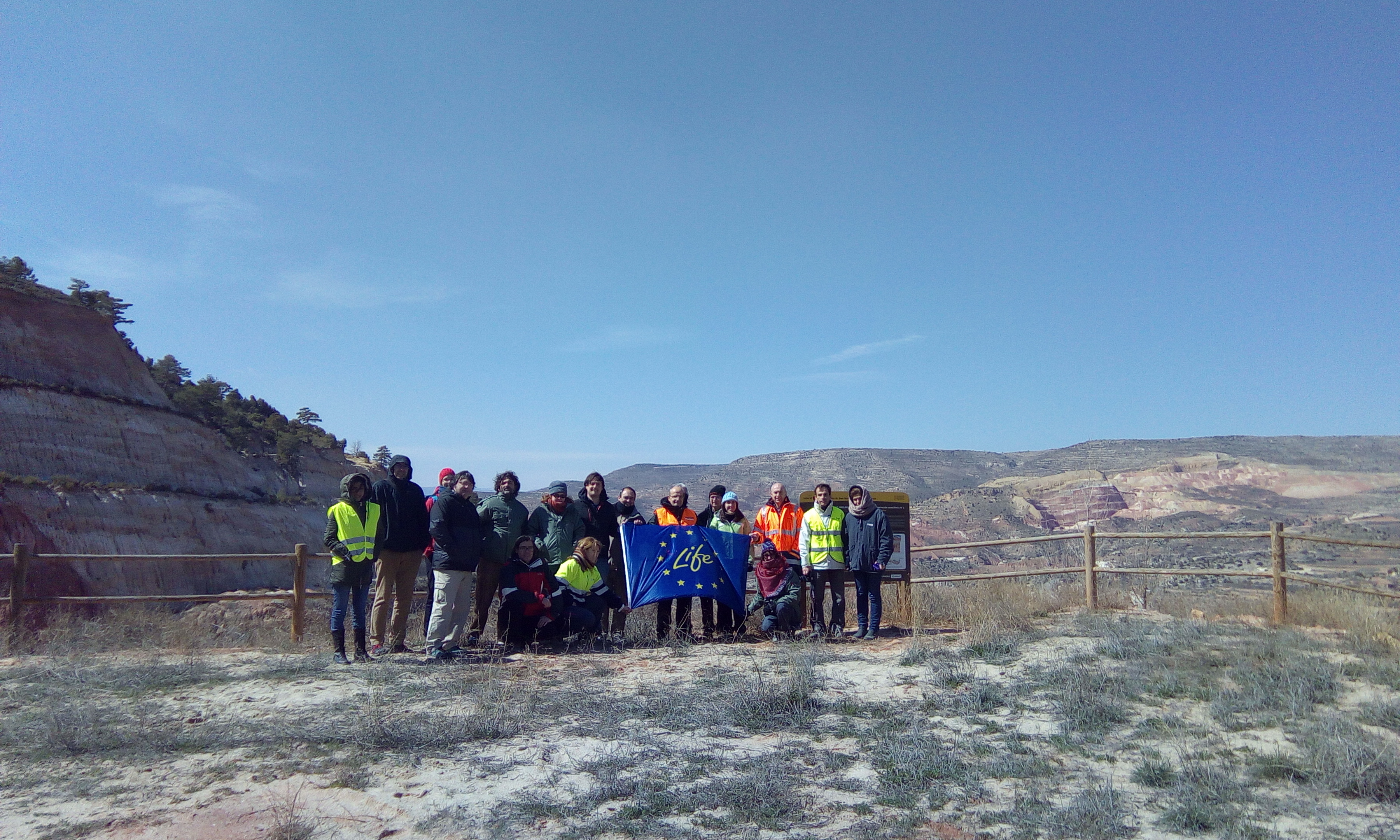 Actividades TECMINE: Expertos en restauración de minas participan en el LIFE TECMINE